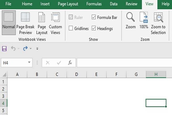 2 Cara Menghilangkan Kotak di Excel (Gridlines)