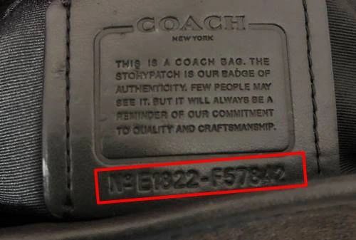 Cek Nomor Seri tas Coach asli dan Original