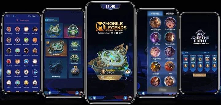 Tema Vivo Mobile Legends (ML) Terbaru