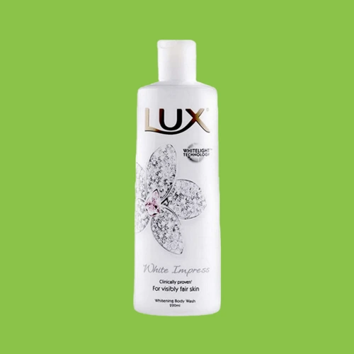 Sabun pemutih badan di indomaret Lux White Impress Whitening Body Wash