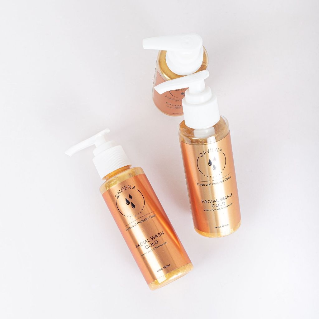 Daviena Facial Wash Gold