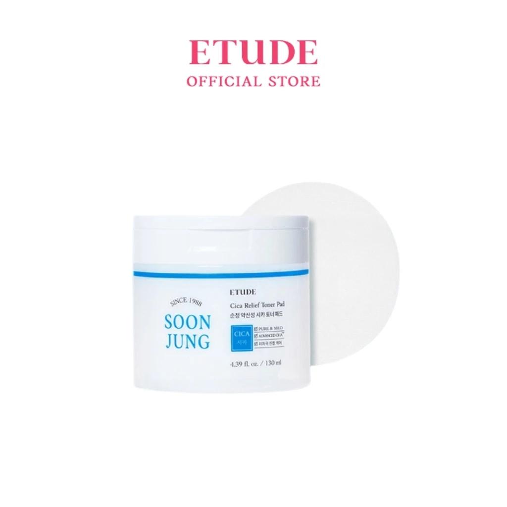 Etude Soon Jung Cica Relief Toner Pad