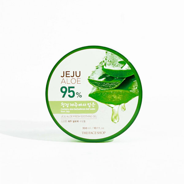 skincare vegan The Face Shop Jeju Aloe Vera Fresh Soothing Gel