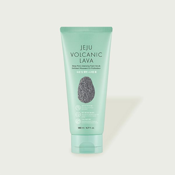 The Face Shop Jeju Volcanic Lava Cleansing Foam Scrub