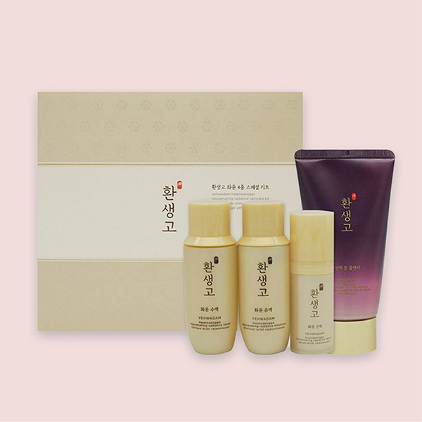 Yehwadam Hwansaenggo Rejuvenating Radiance Skincare Kit