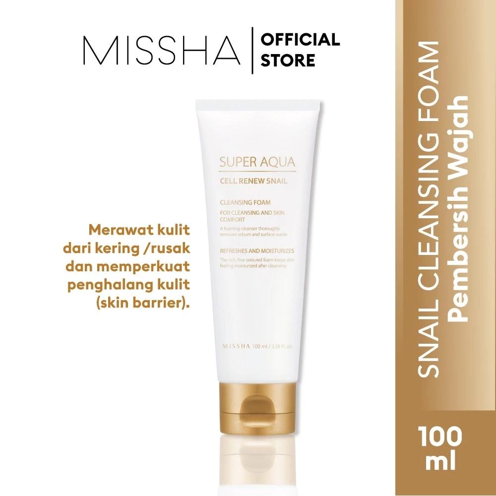 Missha Super Aqua Snail Cleansing Foam