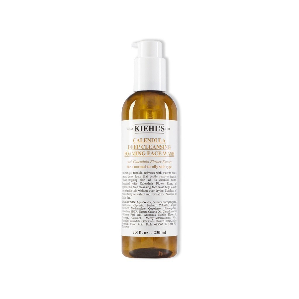 kiehl's Calendula Deep Cleansing Face Wash for Normal to Oily Skin